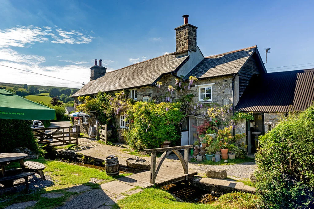 The Rugglestone Inn at Widecombe-in-the-Moor, Devon