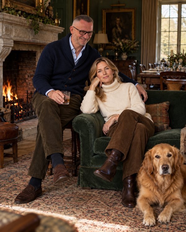Country outfit inspiration: Sunday by the fire